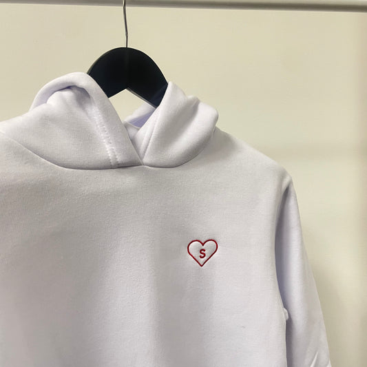 Hoodies avec Coeur et initiale