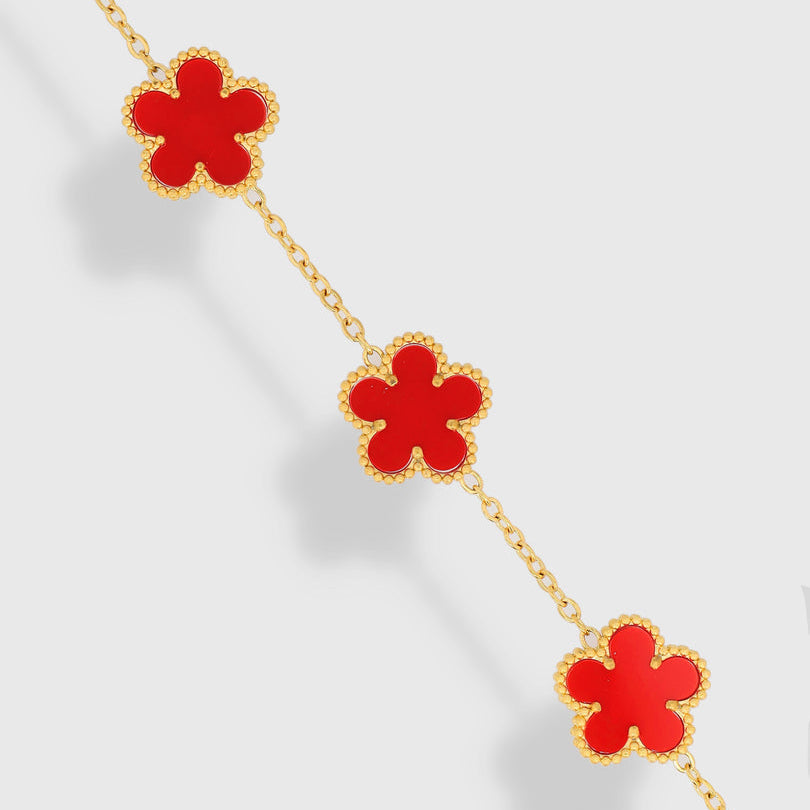Edition limitée : Bracelet "Fleur" - Acier inoxydable