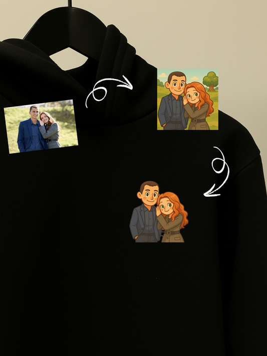 Hoodies met datum in Romeinse cijfers
