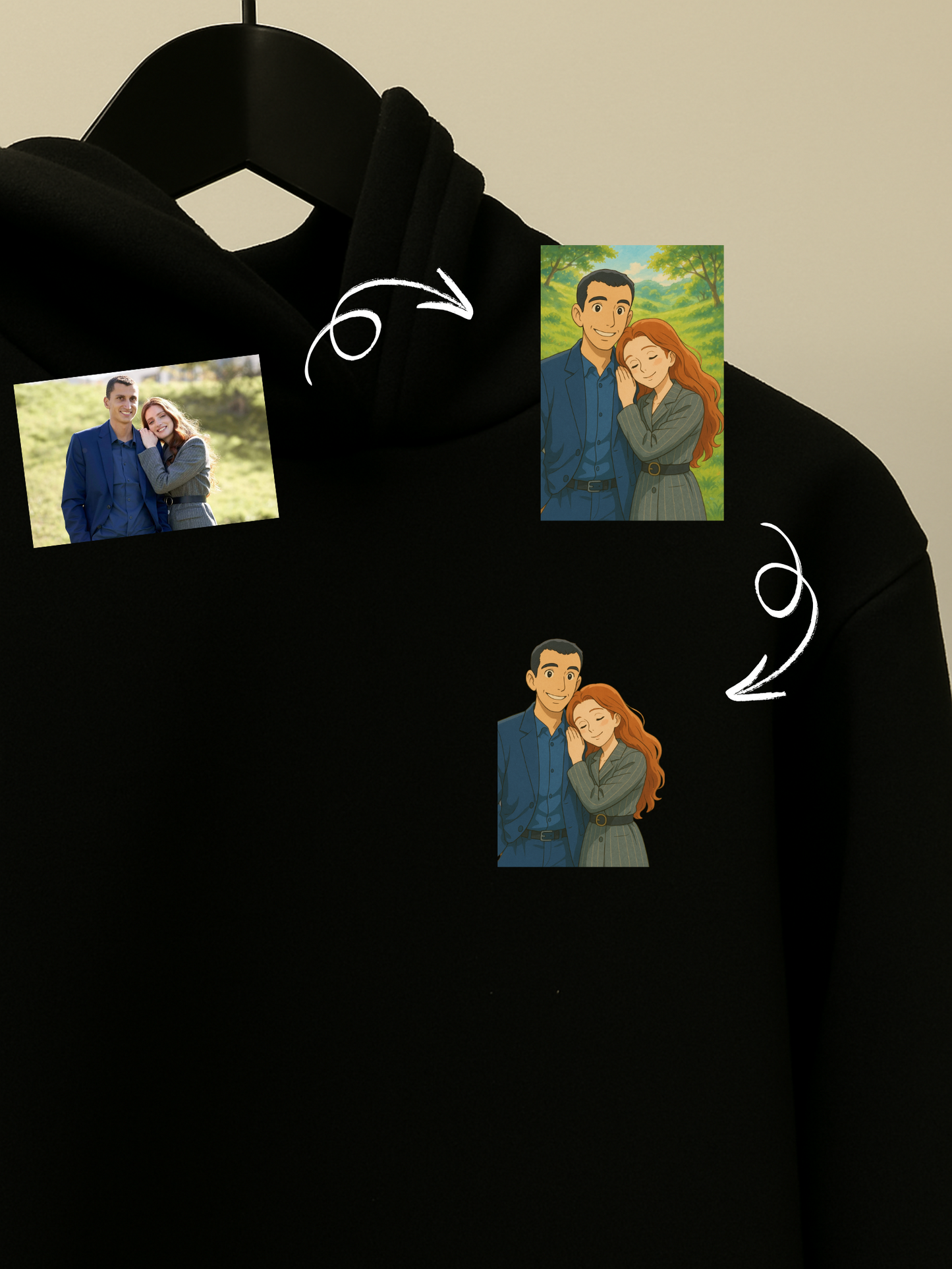 Hoodies met datum in Romeinse cijfers