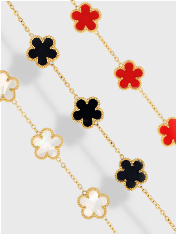 Limited edition: “Flower” bracelet – Stainless steel