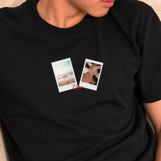 Polaroid imprimé – T-shirt personnalisé